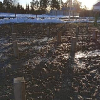 Фундаменты на забивных ЖБ сваях