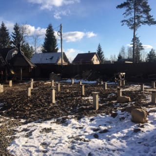 Фундаменты на забивных ЖБ сваях