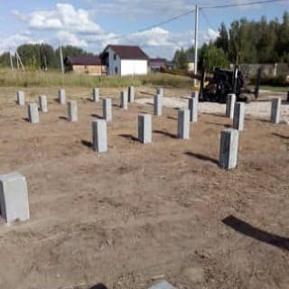 Фундаменты на забивных ЖБ сваях