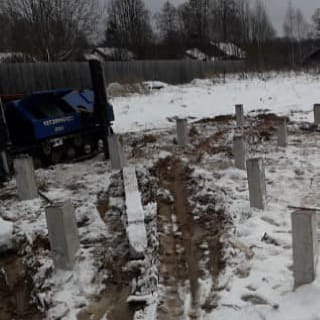 Фундаменты на забивных ЖБ сваях