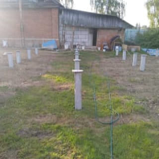 Фундаменты на забивных ЖБ сваях